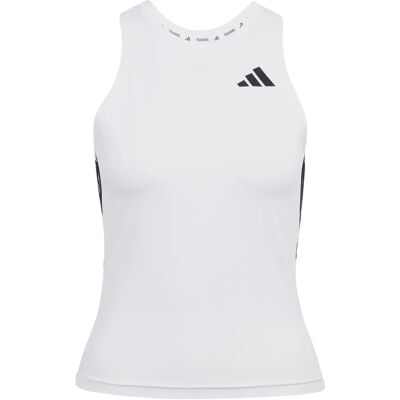 Adidas Wit/Zwart Racerback Trainingshirt - Essentiële Workout Adidas Wit/Zwart Racerback Trainingshirt - Essentiële Workout