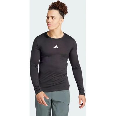 T-shirt manches longues adidas pour l'entraînement - Noir/Blanc T-shirt manches longues adidas pour l'entraînement - Noir/Blanc