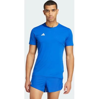 Adidas Performance Adizero E TEE - Laufshirt - Blau - XL Adidas Performance Adizero E TEE - Laufshirt - Blau - XL