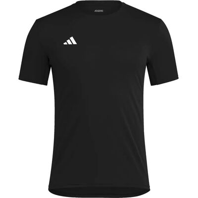 Adidas Performance Adizero E TEE Schwarz Enganliegendes Laufshirt Adidas Performance Adizero E TEE Schwarz Enganliegendes Laufshirt