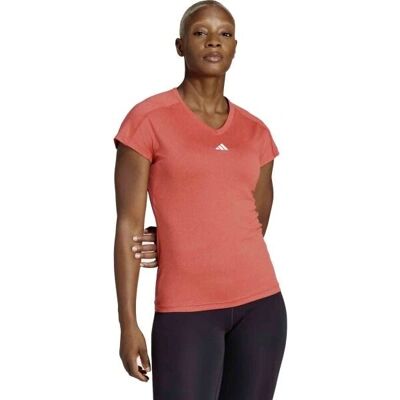 adidas AEROREADY Train Essentials V-nyakú póló - Piros adidas AEROREADY Train Essentials V-nyakú póló - Piros