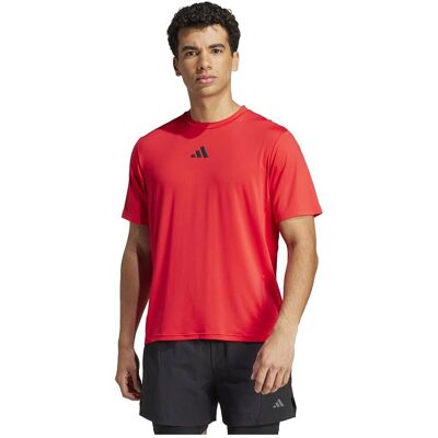 Adidas Performance D4T INT. TEE - Sportieve pasvorm, Rood, XL Adidas Performance D4T INT. TEE - Sportieve pasvorm, Rood, XL
