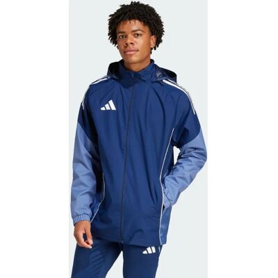 adidas Tiro 25 Competition All-Weather Jacke - Blau - Fußballjacke adidas Tiro 25 Competition All-Weather Jacke - Blau - Fußballjacke