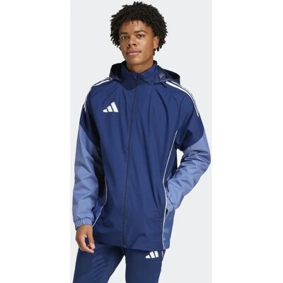 adidas Tiro 25 Competition All-Weather Jacke - Blau adidas Tiro 25 Competition All-Weather Jacke - Blau