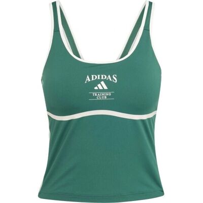 adidas Heritage Tank Top - Verde - Suport Ușor - Yoga & Drumeții - Top adidas Heritage Tank Top - Verde - Suport Ușor - Yoga & Drumeții - Top