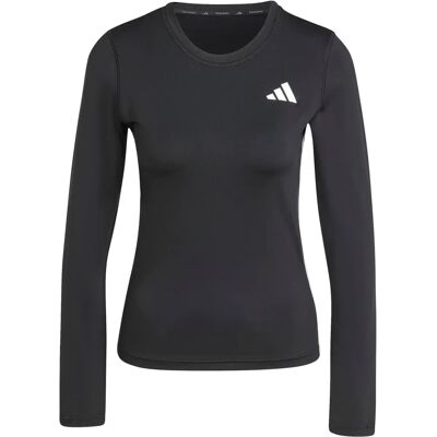 ADIDAS PERFORMANCE TE 3S LS - Schwarz/Weiß - Shirt ADIDAS PERFORMANCE TE 3S LS - Schwarz/Weiß - Shirt