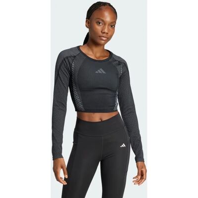 adidas T-shirt manches longues sans couture - Gym & Entraînement - Publicité adidas T-shirt manches longues sans couture - Gym & Entraînement - Publicité