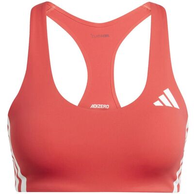 adidas Adizero Lauf Medium-Support-Bra - Rot - Sport-BH adidas Adizero Lauf Medium-Support-Bra - Rot - Sport-BH