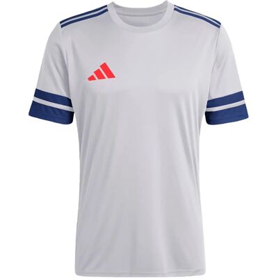 Maillot de football Adidas Squadra25 - Manches courtes, Gris, XXL Maillot de football Adidas Squadra25 - Manches courtes, Gris, XXL