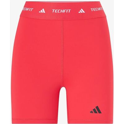adidas Techfit Short Leggings - Kvinnor - Röd - Leggings adidas Techfit Short Leggings - Kvinnor - Röd - Leggings