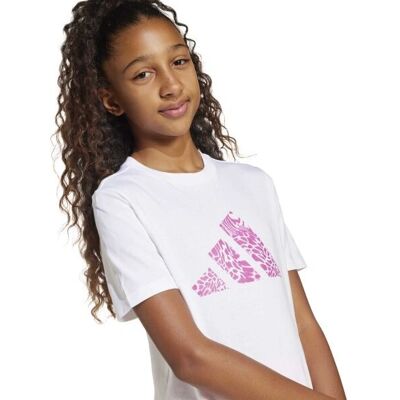 Adidas animal logo - Alb - 140 - fată - t-shirt Adidas animal logo - Alb - 140 - fată - t-shirt