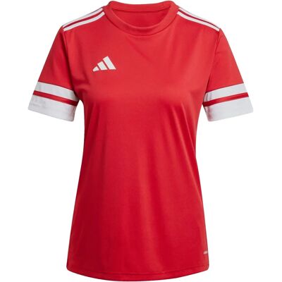 adidas Squadra 25 Rotes Fußballtrikot - Damen adidas Squadra 25 Rotes Fußballtrikot - Damen