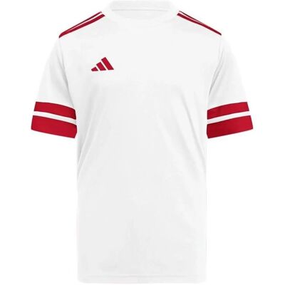 Camiseta de entrenamiento de fútbol Adidas Squadra25 para niños - Blanco Camiseta de entrenamiento de fútbol Adidas Squadra25 para niños - Blanco