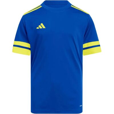 Adidas Blue Squadra25 T-shirt for Boys - Training Football Short Sleeve Adidas Blue Squadra25 T-shirt for Boys - Training Football Short Sleeve
