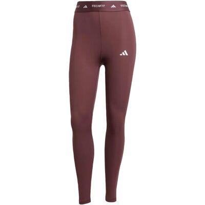 adidas TECHFIT 7/8 Leggings - Czerwone - Siłownia i Trening adidas TECHFIT 7/8 Leggings - Czerwone - Siłownia i Trening