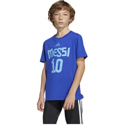 adidas Μοντέλο Messi - Μπλε Παιδικό Τ-shirt ποδοσφαίρου adidas Μοντέλο Messi - Μπλε Παιδικό Τ-shirt ποδοσφαίρου