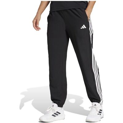 adidas Train Essentials 3-Striped Υφασμάτινες Παντελόνες - Μαύρο - Παντελόνες adidas Train Essentials 3-Striped Υφασμάτινες Παντελόνες - Μαύρο - Παντελόνες