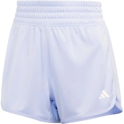 adidas Pacer Essentials Stickade Hög Midja Shorts - Lila - Shorts adidas Pacer Essentials Stickade Hög Midja Shorts - Lila - Shorts