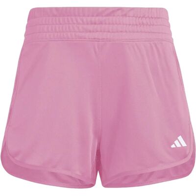 adidas Pacer Essentials Strick-Shorts mit hohem Bund - Pink - Shorts adidas Pacer Essentials Strick-Shorts mit hohem Bund - Pink - Shorts
