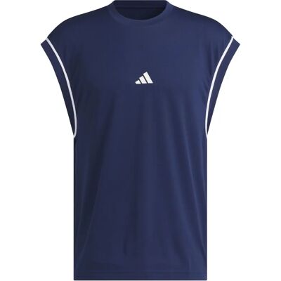 adidas Basketball All-World Sleeveless Tank - Azul - Camiseta sin mangas adidas Basketball All-World Sleeveless Tank - Azul - Camiseta sin mangas