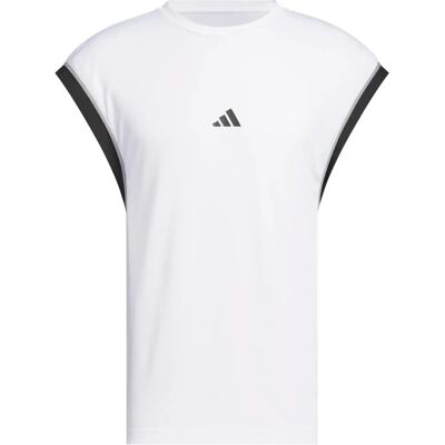 Débardeur adidas All-World Blanc - Basketball - Publicité Débardeur adidas All-World Blanc - Basketball - Publicité