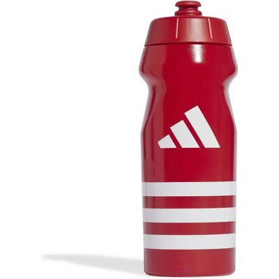 adidas Tiro Water Bottle 500 ML - Rood/Wit - Unisex - Water Bottle adidas Tiro Water Bottle 500 ML - Rood/Wit - Unisex - Water Bottle