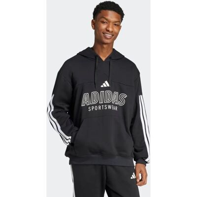 ADIDAS SPORTSWEAR M TIRO FT HDY - Moletom - preto-e-branco ADIDAS SPORTSWEAR M TIRO FT HDY - Moletom - preto-e-branco