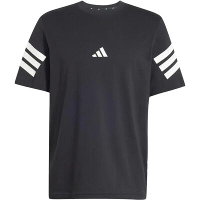 Adidas M FI 3S REG T Schwarz - T-Shirt Adidas M FI 3S REG T Schwarz - T-Shirt