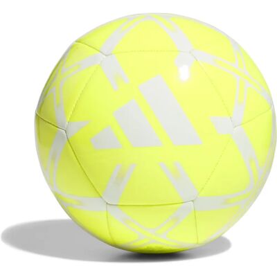 Piłka Adidas Starlancer Club żółto-biała - piłka nożna Piłka Adidas Starlancer Club żółto-biała - piłka nożna