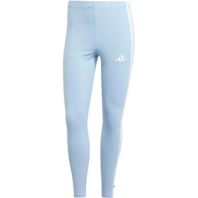 Adidas Dame Tight Essentials 3-Stripes Bomuld - kvinde - GLOBLU/WHITE - XL Adidas Dame Tight Essentials 3-Stripes Bomuld - kvinde - GLOBLU/WHITE - XL