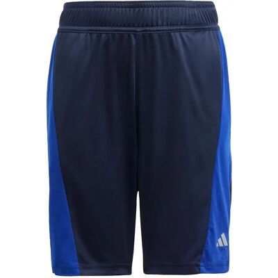 ADIDAS Navy Heathered Shorts - Regular Fit - Shorts ADIDAS Navy Heathered Shorts - Regular Fit - Shorts