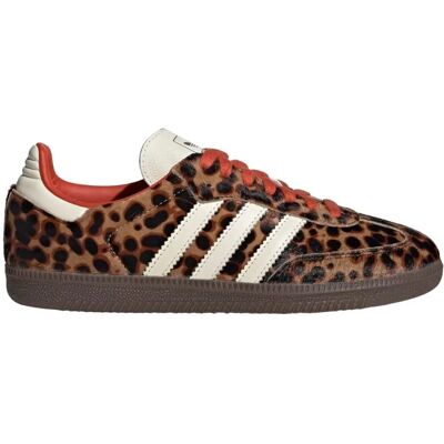 adidas Samba OG - Leo-Print - Ponyhaar - Leder-Details - Sportschuhe adidas Samba OG - Leo-Print - Ponyhaar - Leder-Details - Sportschuhe
