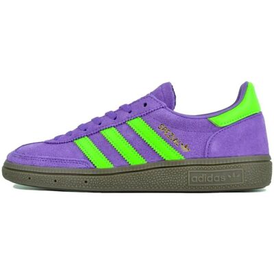Baskets adidas Originals Handball Spezial - Violet/Vert - Baskets - Publicité Baskets adidas Originals Handball Spezial - Violet/Vert - Baskets - Publicité