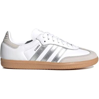 adidas Originals Samba OG W - Blanco/Plata/Gris - Zapatillas adidas Originals Samba OG W - Blanco/Plata/Gris - Zapatillas