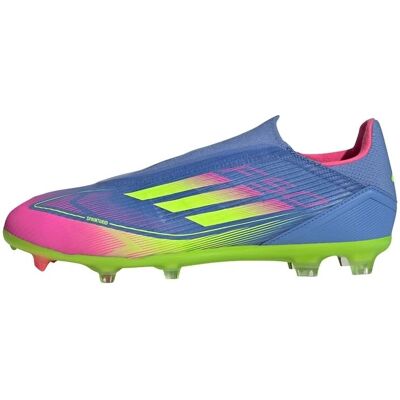 Buty do piłki nożnej adidas F50 League bez sznurówek - Niebieskie Buty do piłki nożnej adidas F50 League bez sznurówek - Niebieskie