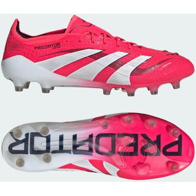 Bottes Predator Elite en Gazon Artificiel adidas - Rouge - Publicité Bottes Predator Elite en Gazon Artificiel adidas - Rouge - Publicité