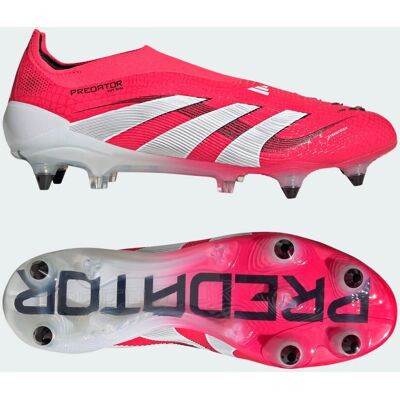 chaussures de football sans lacets adidas Predator Elite - Rouge - Publicité chaussures de football sans lacets adidas Predator Elite - Rouge - Publicité