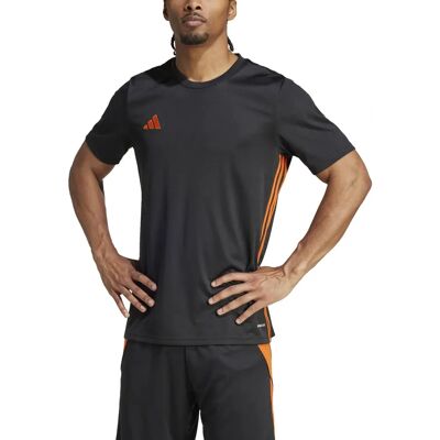 Adidas JI8826 Schwarzes T-Shirt mit kurzen Ärmeln - Sportbekleidung Adidas JI8826 Schwarzes T-Shirt mit kurzen Ärmeln - Sportbekleidung