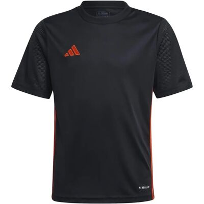 Adidas Tabela 23 Koszulka do piłki nożnej - Czarna dla dzieci Adidas Tabela 23 Koszulka do piłki nożnej - Czarna dla dzieci