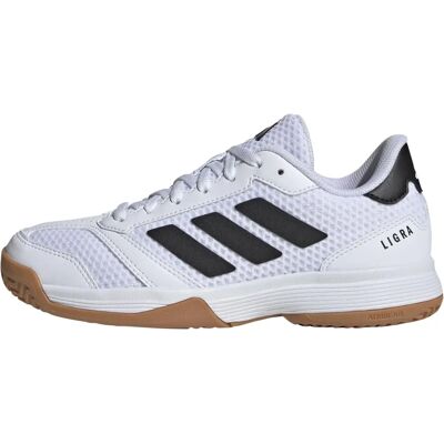 adidas Ligra 8 Beltéri Cipő - Gyerekek, Fehér - Sportcipő adidas Ligra 8 Beltéri Cipő - Gyerekek, Fehér - Sportcipő