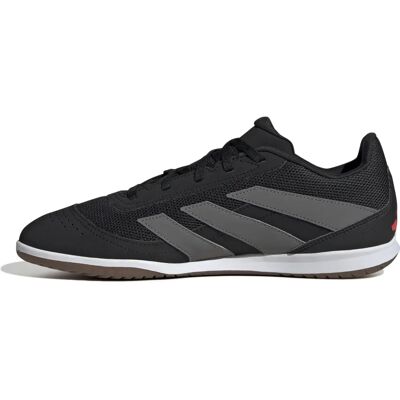 Chaussures de Football en Salle Adidas Predator Club - Noir, Gris, Rouge - Soccer Shoes - Publicité Chaussures de Football en Salle Adidas Predator Club - Noir, Gris, Rouge - Soccer Shoes - Publicité