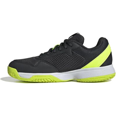adidas Courtflash Kinderschuhe - Schwarz adidas Courtflash Kinderschuhe - Schwarz