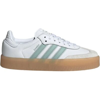 adidas Originals Sambae W Sneakers - Cholewka z nubuku i skóry - Guma z półprzezroczystym wykończeniem - Casual & Eleganckie adidas Originals Sambae W Sneakers - Cholewka z nubuku i skóry - Guma z półprzezroczystym wykończeniem - Casual & Eleganckie