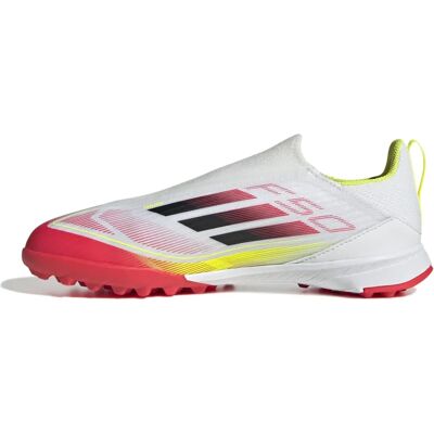 adidas Kids F50 Laceless Voetbalschoenen - Wit adidas Kids F50 Laceless Voetbalschoenen - Wit