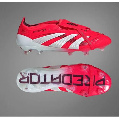 Bottes de football adidas Predator Elite avec languette pliable - Rouge - Publicité Bottes de football adidas Predator Elite avec languette pliable - Rouge - Publicité