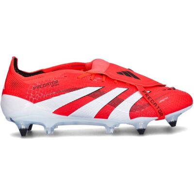 Chaussures de football adidas Predator Elite Langue Rabattable - Rouge - Publicité Chaussures de football adidas Predator Elite Langue Rabattable - Rouge - Publicité