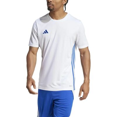 Adidas Tabela 23 Maillot ajusté blanc pour hommes Adidas Tabela 23 Maillot ajusté blanc pour hommes