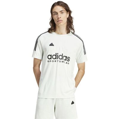 adidas Tiro Πράσινο 3 Stripes T-Shirt - T-Shirt adidas Tiro Πράσινο 3 Stripes T-Shirt - T-Shirt
