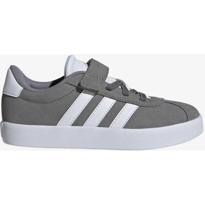 Buty dziecięce Adidas VL Court 3.0 - Szare - Buty Buty dziecięce Adidas VL Court 3.0 - Szare - Buty