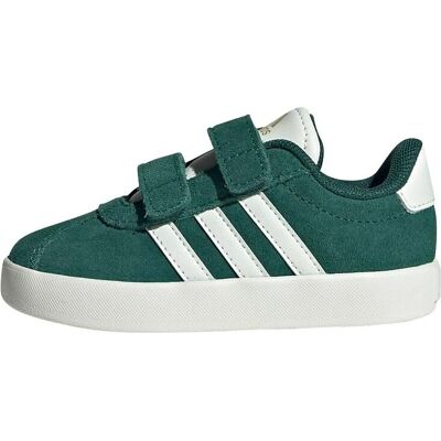 Adidas VL Court 3.0 Kinderschuhe - Grün - Tennisschuh Adidas VL Court 3.0 Kinderschuhe - Grün - Tennisschuh